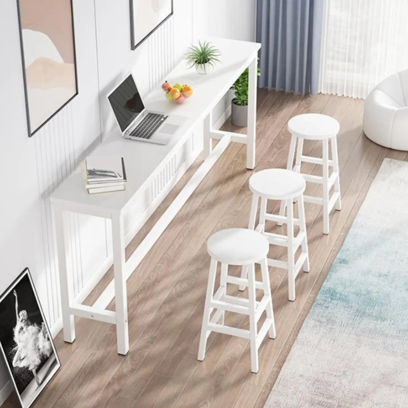 Stylish Bar Table Set with Stools for Modern Spaces