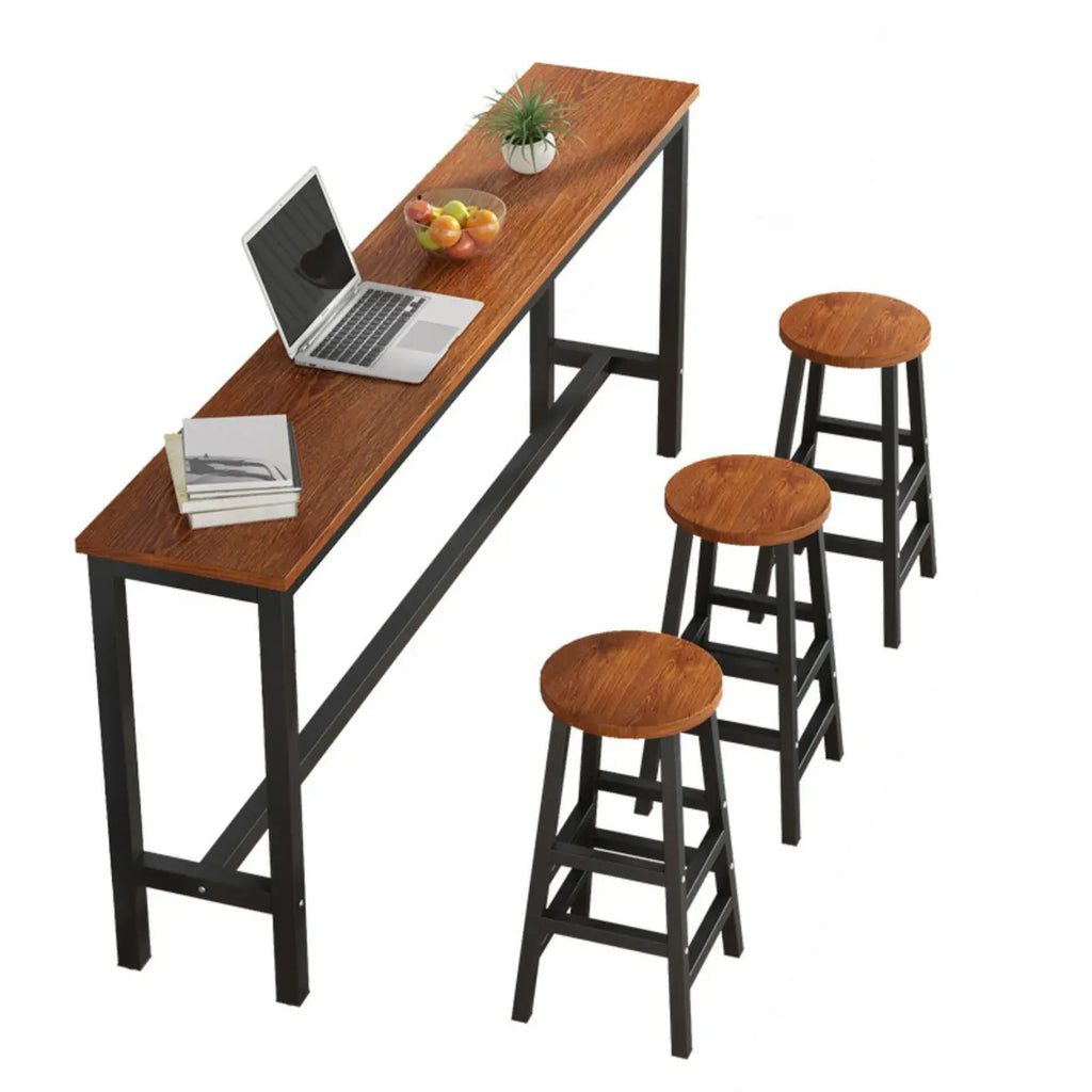 Stylish Bar Table Set with Stools for Modern Spaces