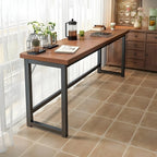 Modern Manufactured Wood Pub Table and Backless Stools Sets