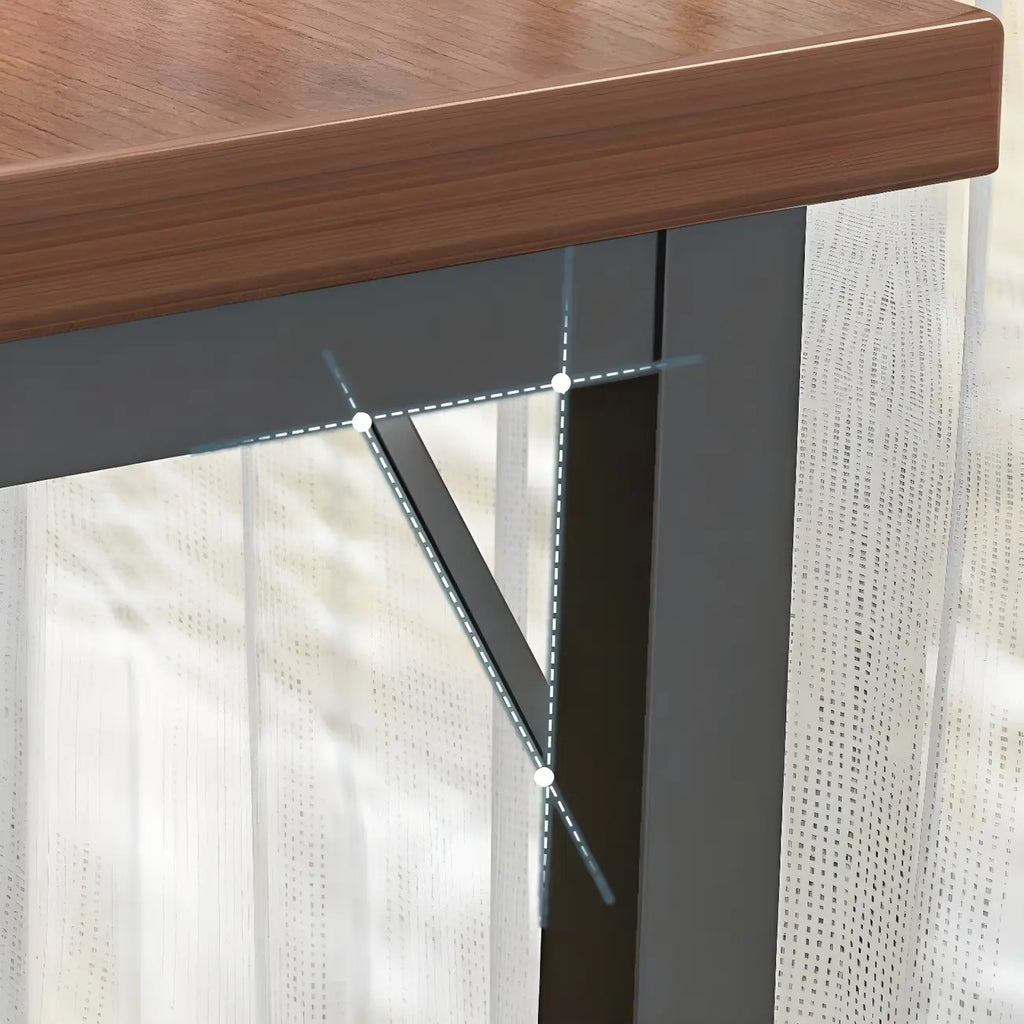 Modern Manufactured Wood Pub Table and Backless Stools Sets