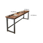 Modern Manufactured Wood Pub Table and Backless Stools Sets