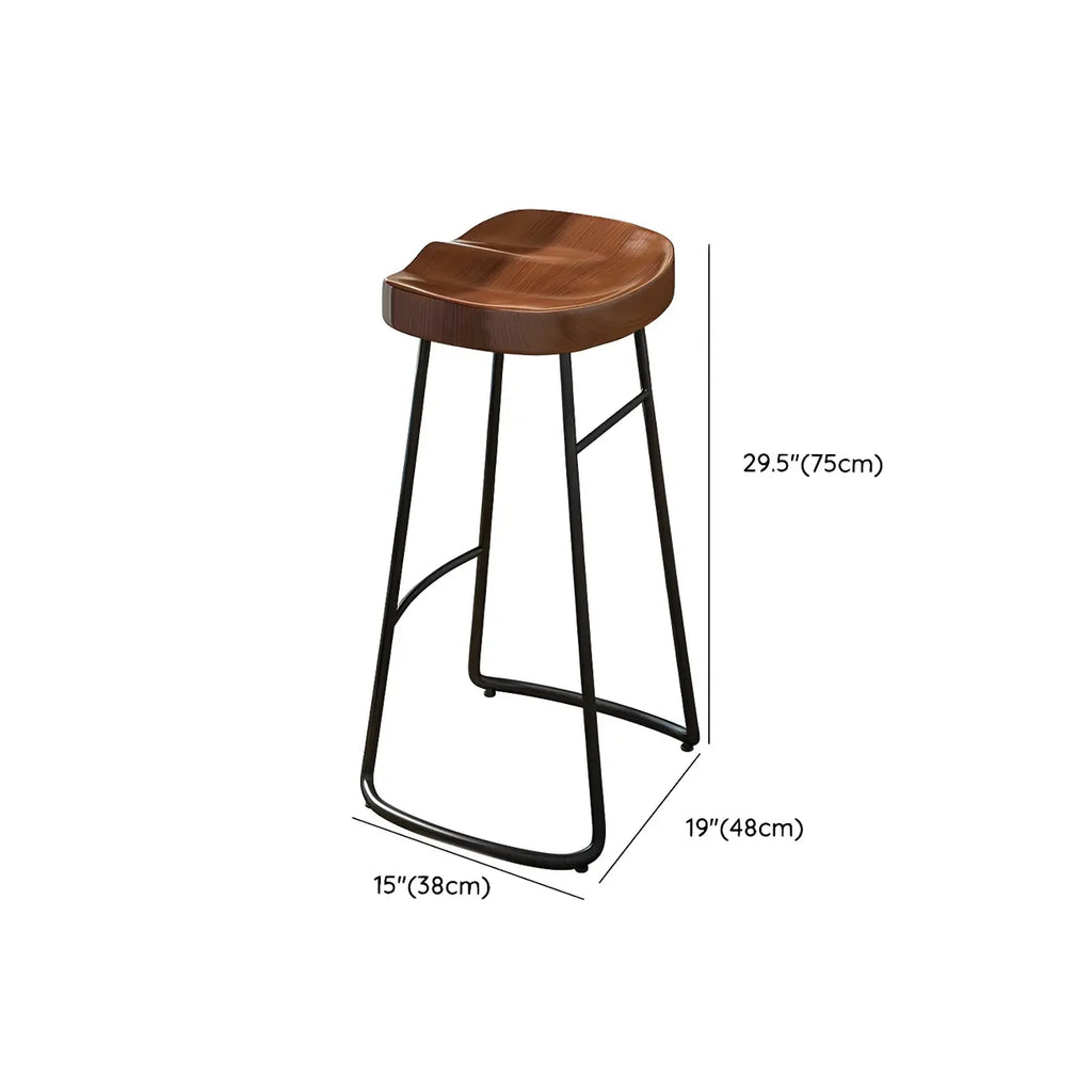 Modern Manufactured Wood Pub Table and Backless Stools Sets