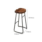 Modern Manufactured Wood Pub Table and Backless Stools Sets