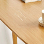 Modern Bamboo Bar Set with Footrest Stools