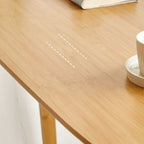 Modern Bamboo Bar Set with Footrest Stools