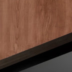 Modern Wood Lift-Top Coffee Table Cabinet, Rectangular Design