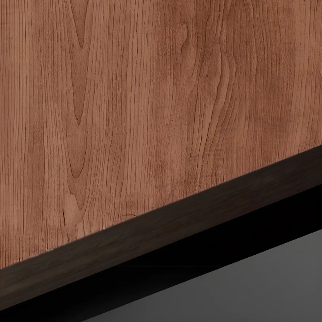 Modern Wood Lift-Top Coffee Table Cabinet, Rectangular Design