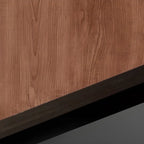 Modern Wood Lift-Top Coffee Table Cabinet, Rectangular Design