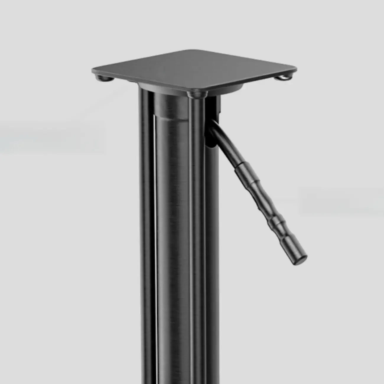 Modern Adjustable Leather Bar Stools Footrest for Kitchen