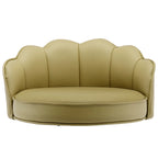 360¡ã Swivel Leather Bar Stool Counter Height