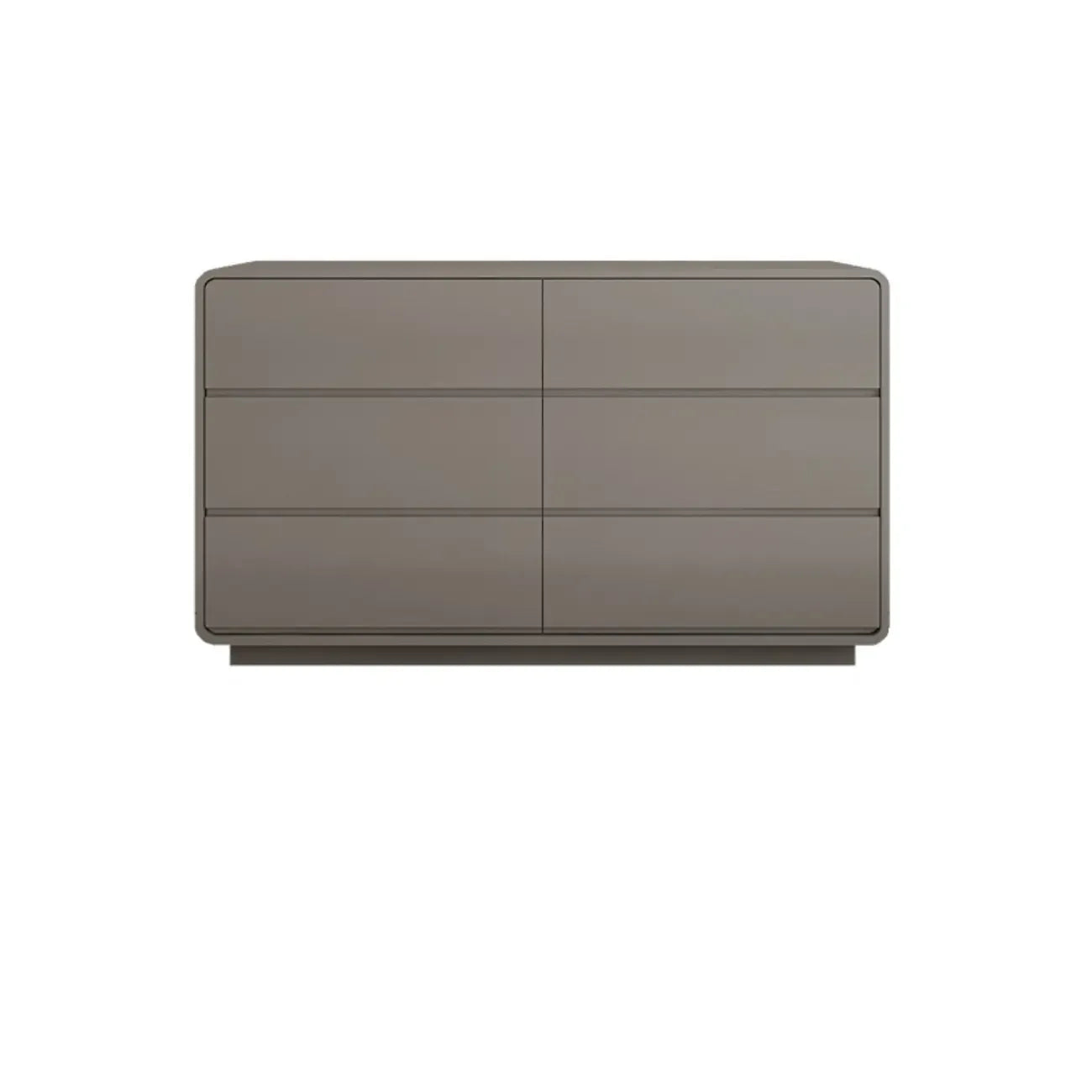 Elegant Pine Wood Double Dresser with Large Storage for Bedroom