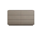 Elegant Pine Wood Double Dresser with Large Storage for Bedroom