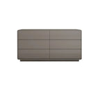 Elegant Pine Wood Double Dresser with Large Storage for Bedroom