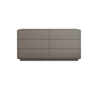 Elegant Pine Wood Double Dresser with Large Storage for Bedroom