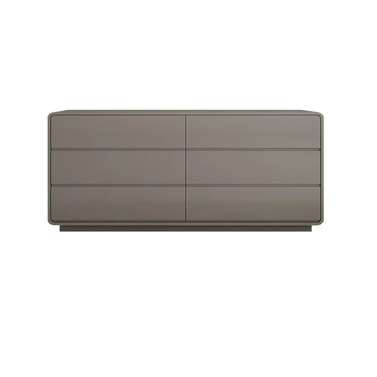 Elegant Pine Wood Double Dresser with Large Storage for Bedroom