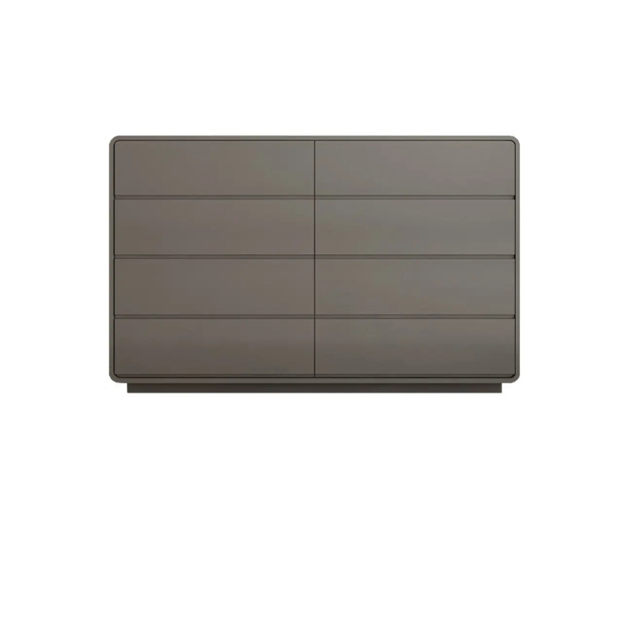 Elegant Pine Wood Double Dresser with Large Storage for Bedroom