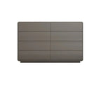 Elegant Pine Wood Double Dresser with Large Storage for Bedroom
