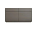 Elegant Pine Wood Double Dresser with Large Storage for Bedroom