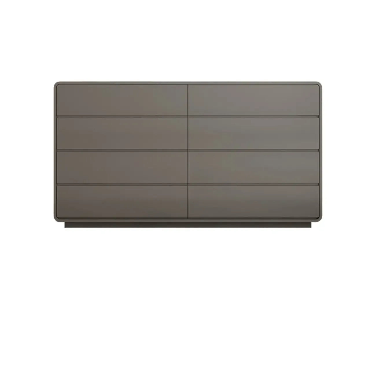Elegant Pine Wood Double Dresser with Large Storage for Bedroom