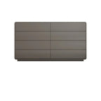 Elegant Pine Wood Double Dresser with Large Storage for Bedroom