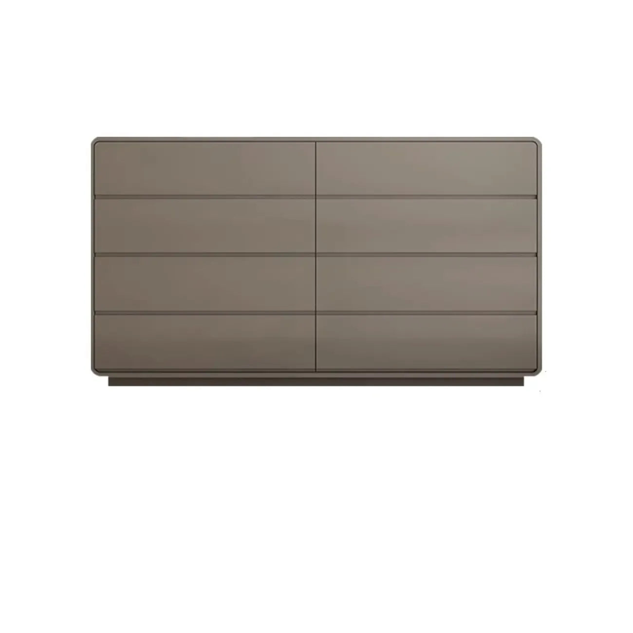 Elegant Pine Wood Double Dresser with Large Storage for Bedroom