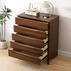 Contemporary Wooden Dresser with 5-Drawers