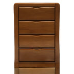 Classic Rubberwood Double Dresser with 9-Drawers