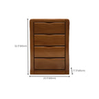Classic Rubberwood Double Dresser with 9-Drawers