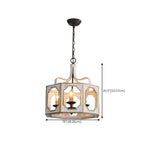 Vintage White Metal Pendant Light with Adjustable Height