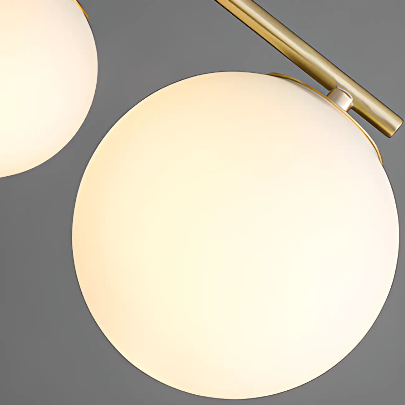 Minimalist Adjustable Globe Pendant Light with White Shade