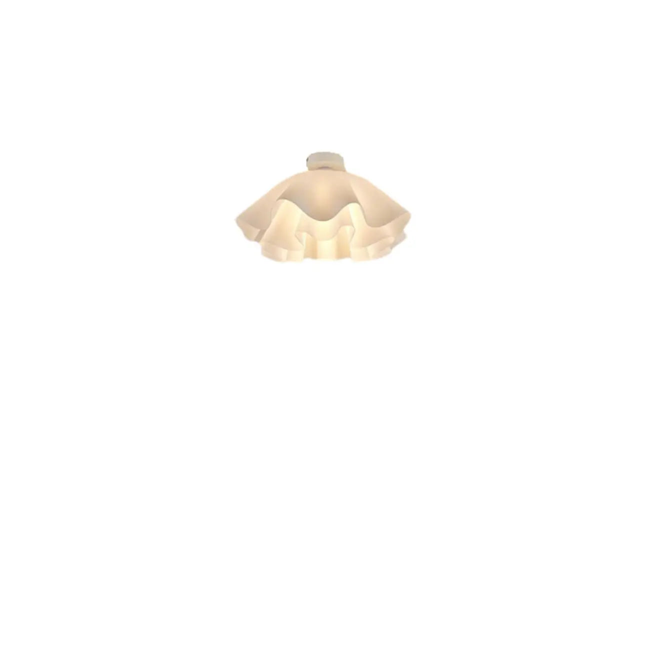 Elegant Acrylic Semi Flush Ceiling Light Fixture for Living Room