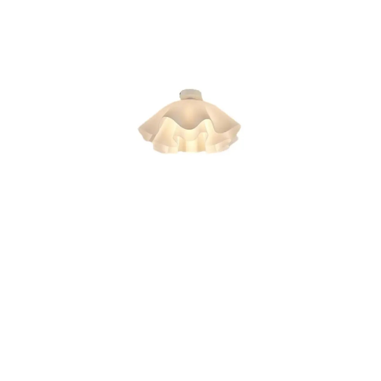 Elegant Acrylic Semi Flush Ceiling Light Fixture for Living Room
