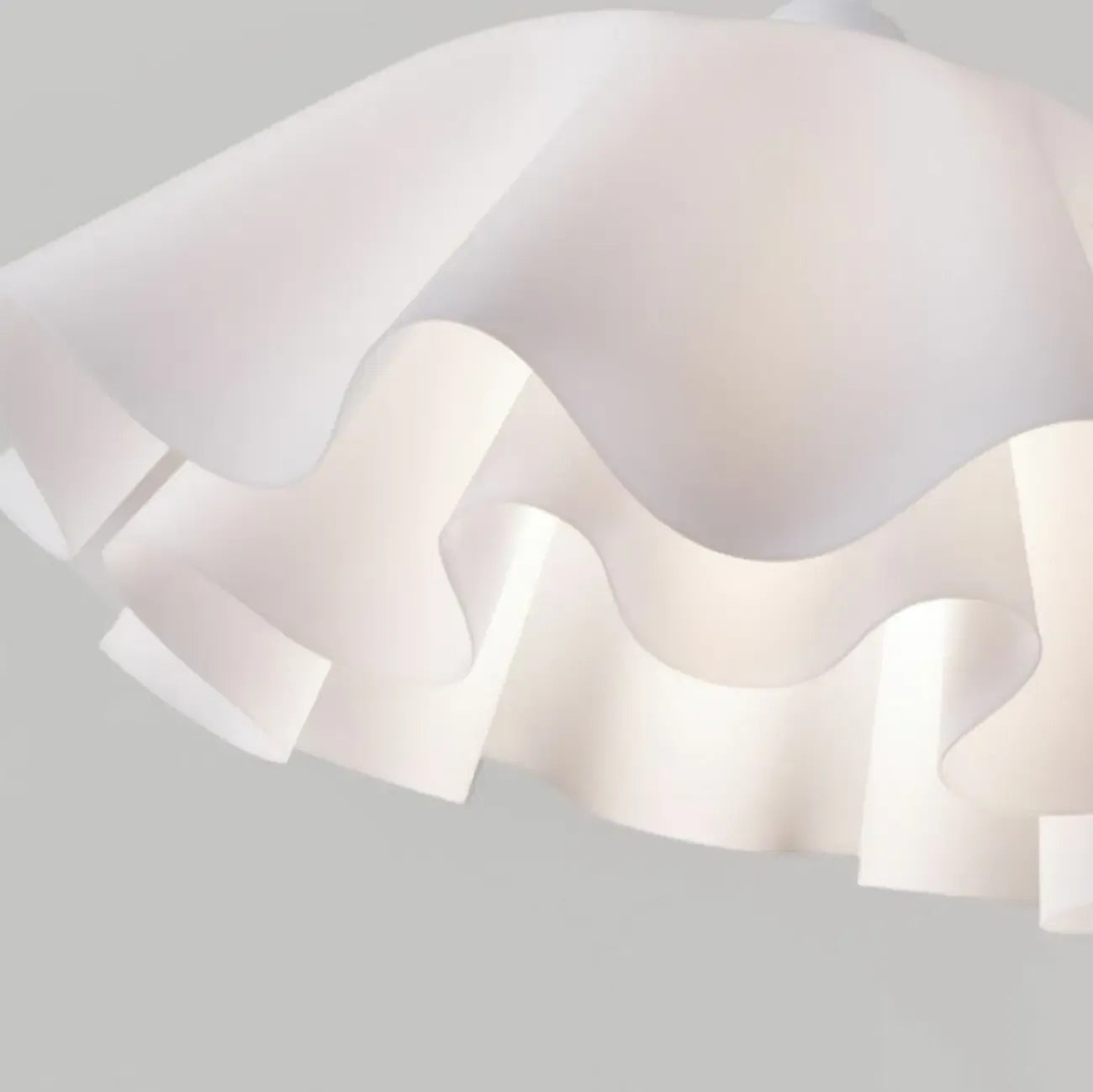 Elegant Acrylic Semi Flush Ceiling Light Fixture for Living Room