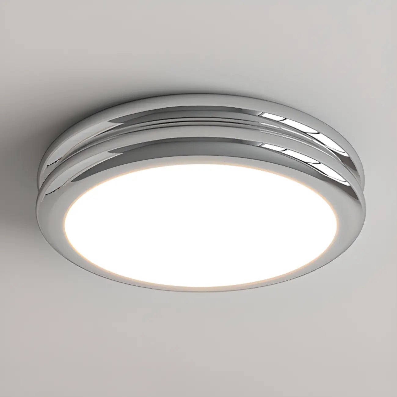 Dimmable Circular Flush LED Ceiling Light for Living Room