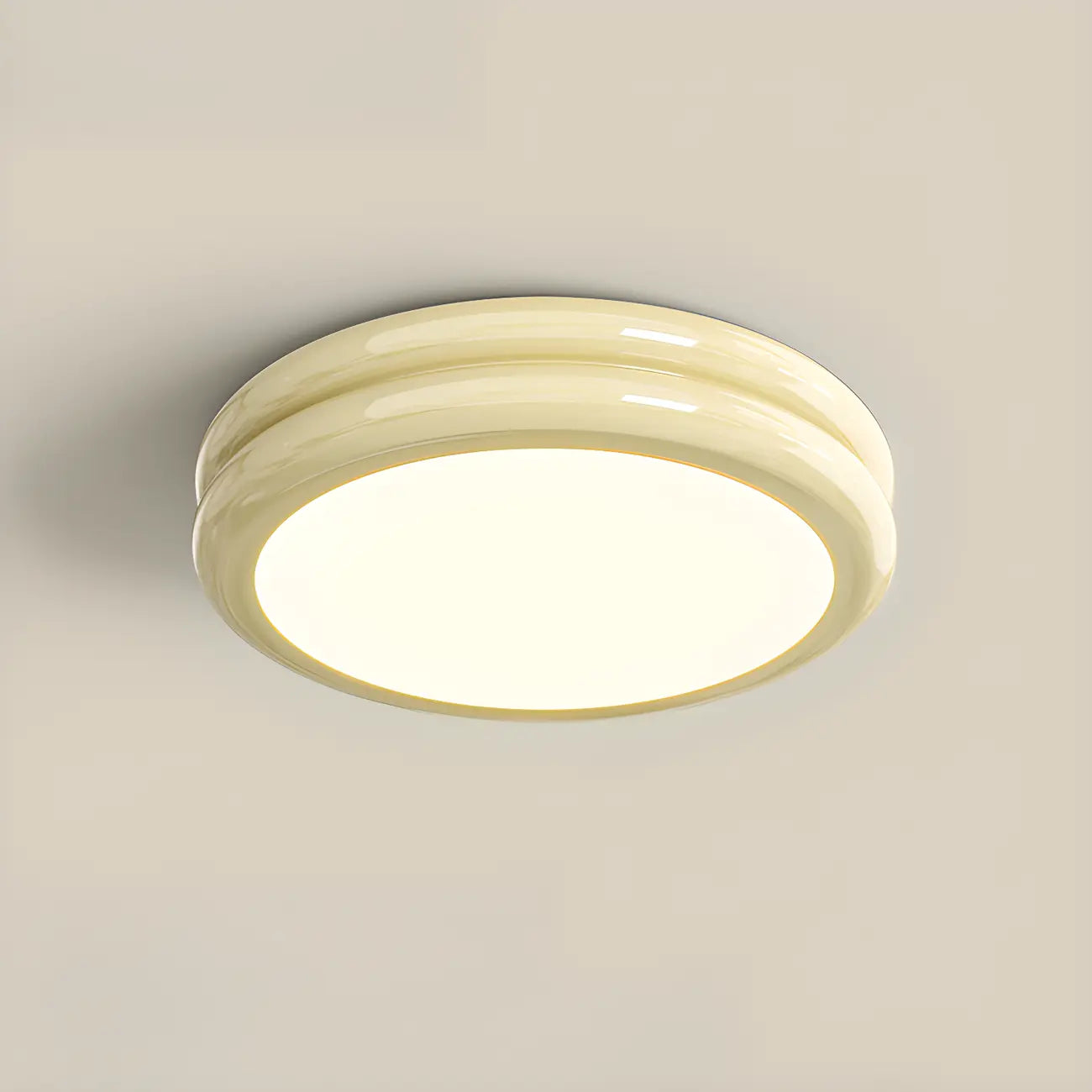 Dimmable Circular Flush LED Ceiling Light for Living Room