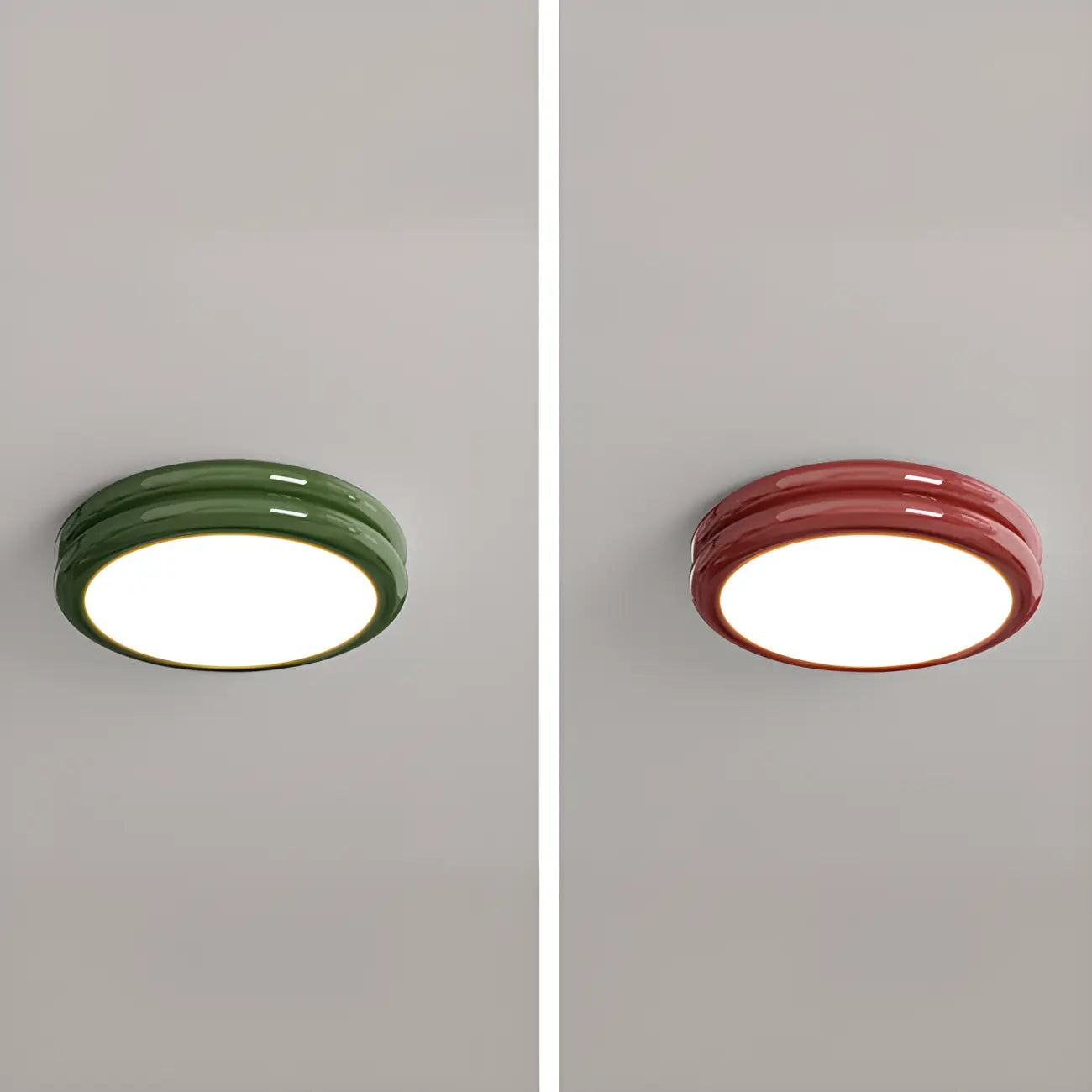 Dimmable Circular Flush LED Ceiling Light for Living Room
