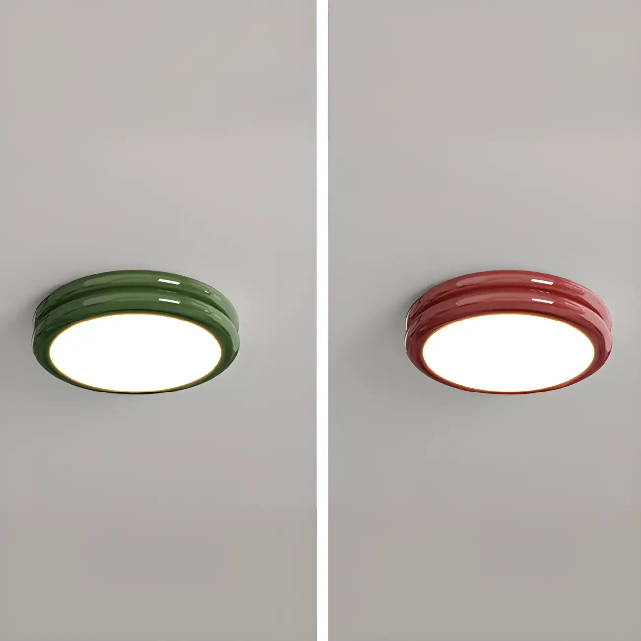 Dimmable Circular Flush LED Ceiling Light for Living Room