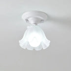 Elegant Flower Shape Ceiling Light for Entrance Illumination