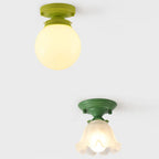 Elegant Flower Shape Ceiling Light for Entrance Illumination