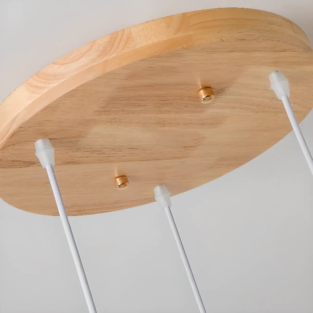 Glam Pumpkin Shape Pendant Light with Adjustable Hanging