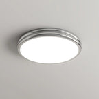 Double-Layer Round Flush Mount Ceiling Light for Living Room
