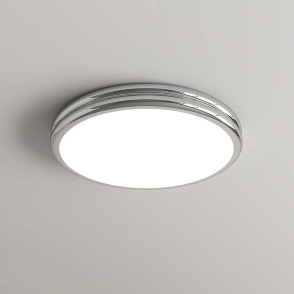 Double-Layer Round Flush Mount Ceiling Light for Living Room