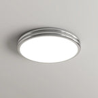 Double-Layer Round Flush Mount Ceiling Light for Living Room