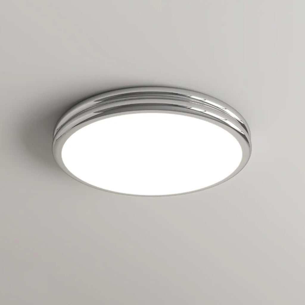 Double-Layer Round Flush Mount Ceiling Light for Living Room