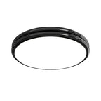 Double-Layer Round Flush Mount Ceiling Light for Living Room
