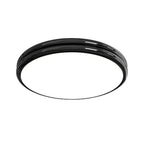 Double-Layer Round Flush Mount Ceiling Light for Living Room