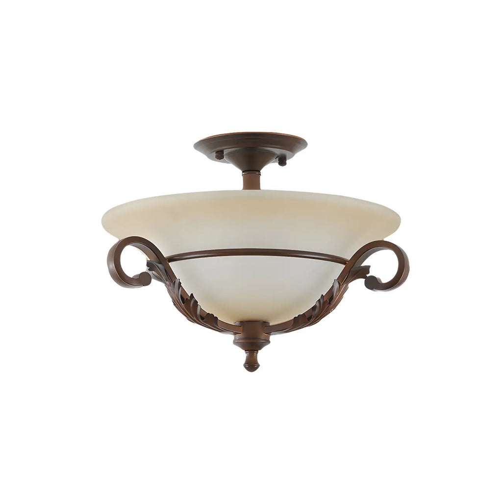 Contemporary 3-Light Ceiling Lamp for Living Room Decor