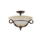 Contemporary 3-Light Ceiling Lamp for Living Room Decor
