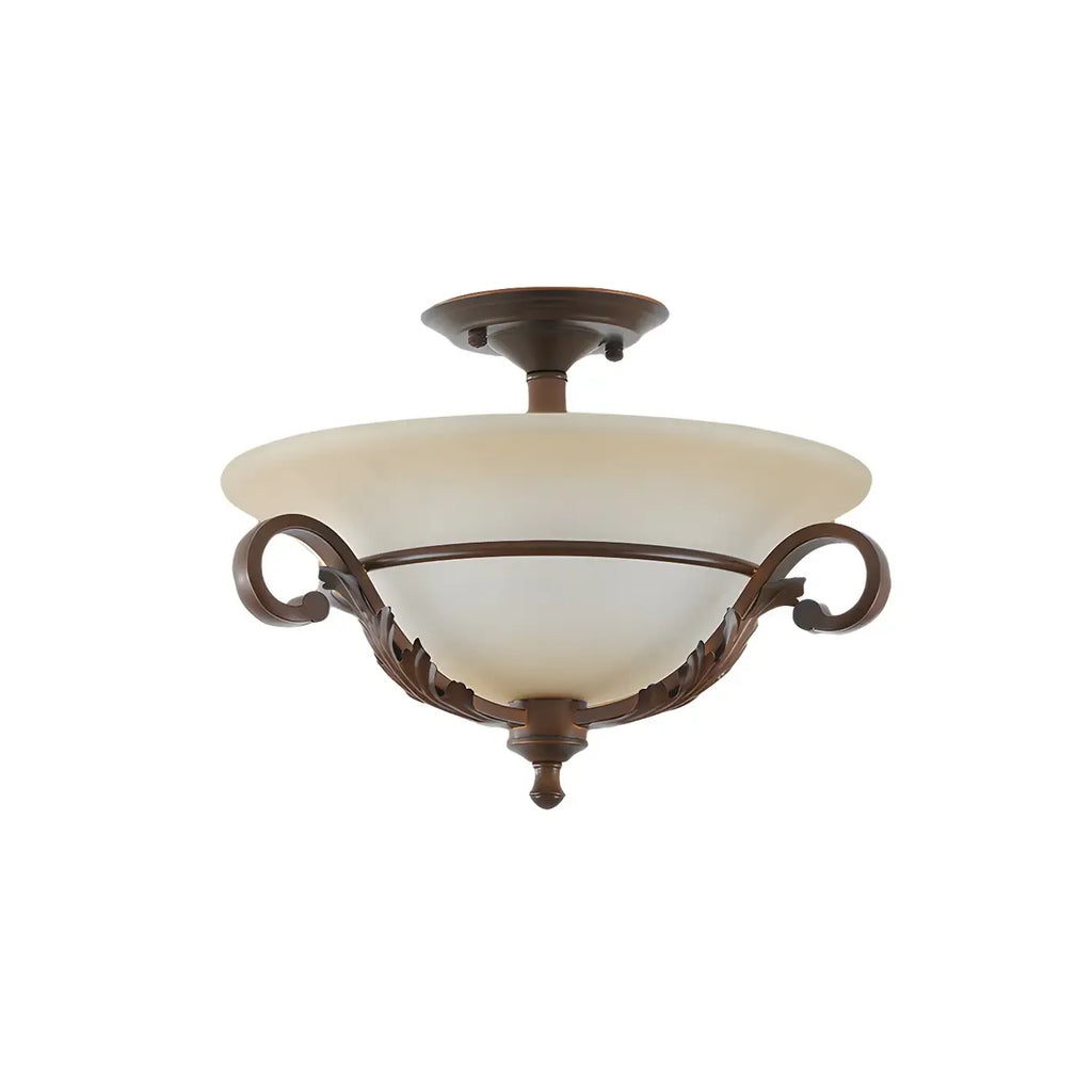 Contemporary 3-Light Ceiling Lamp for Living Room Decor