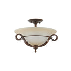 Contemporary 3-Light Ceiling Lamp for Living Room Decor